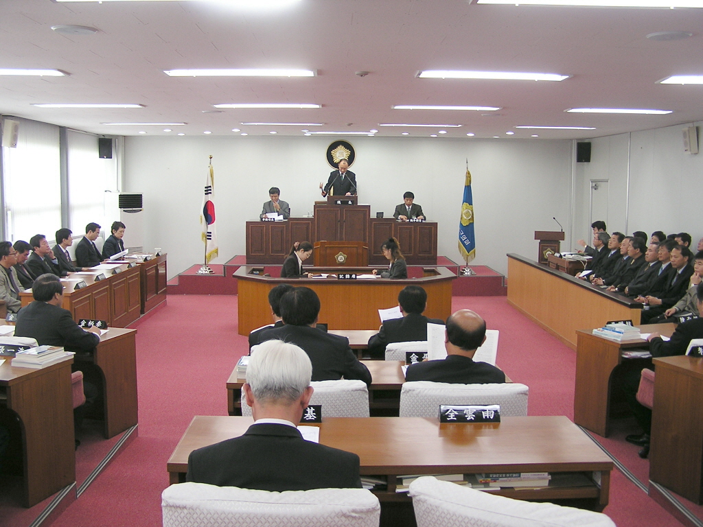 제127회 남구의회 임시회 개회 이미지