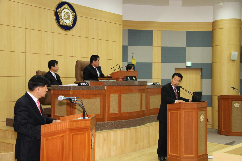 제202회 남구의회(제2차정례회) 개의-김동환의원 구정질문 이미지