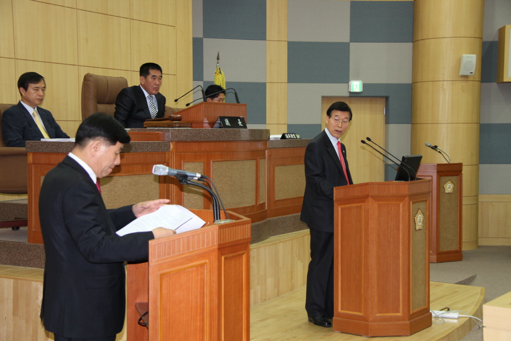 제201회 남구의회(임시회) 개의-박영근의원 구정질문 이미지