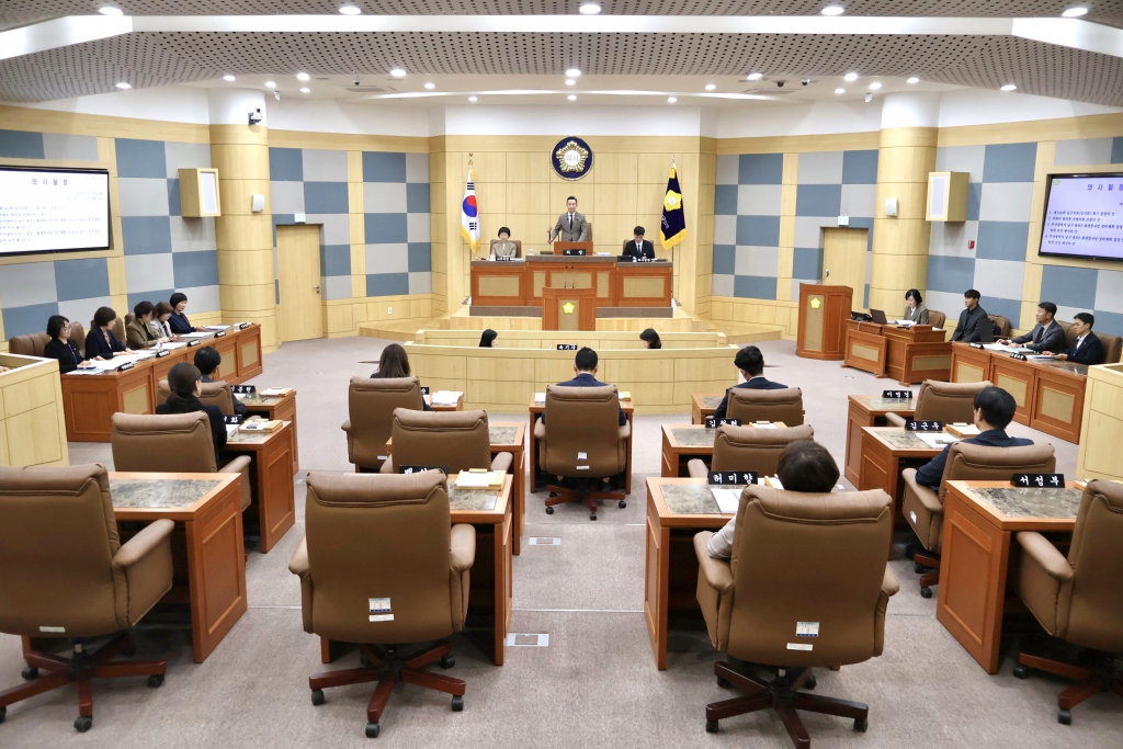 제346회 남구의회(임시회) 의정활동사진