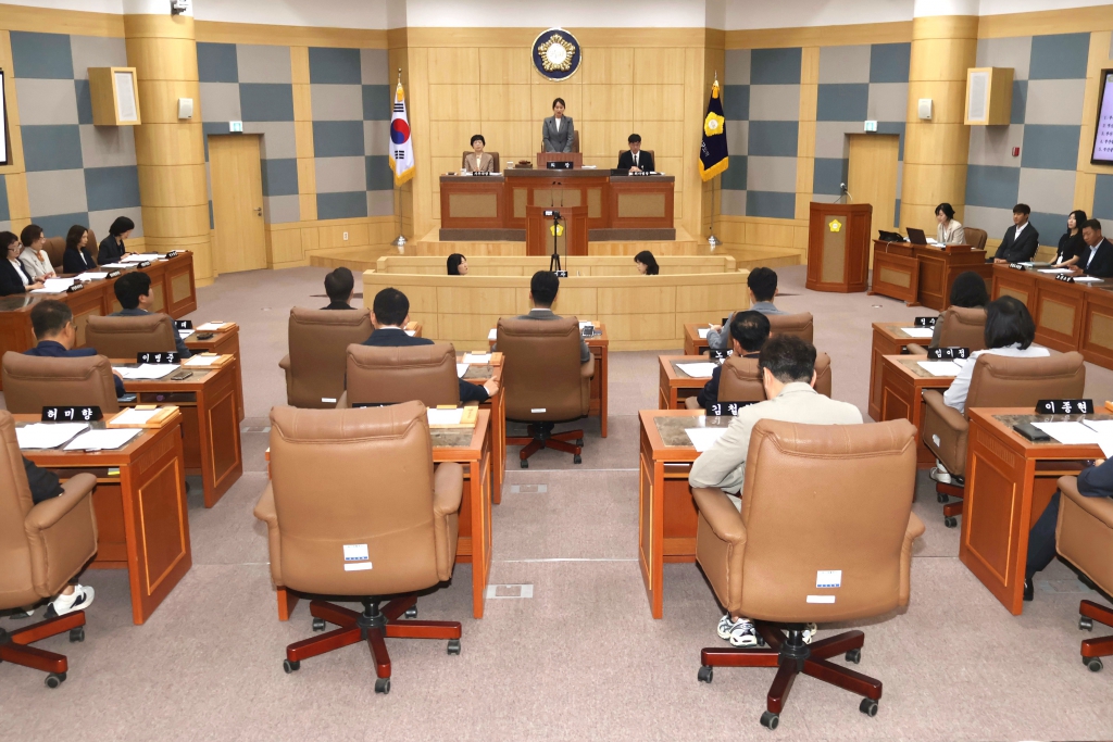 제348회 남구의회(임시회) 의정활동사진