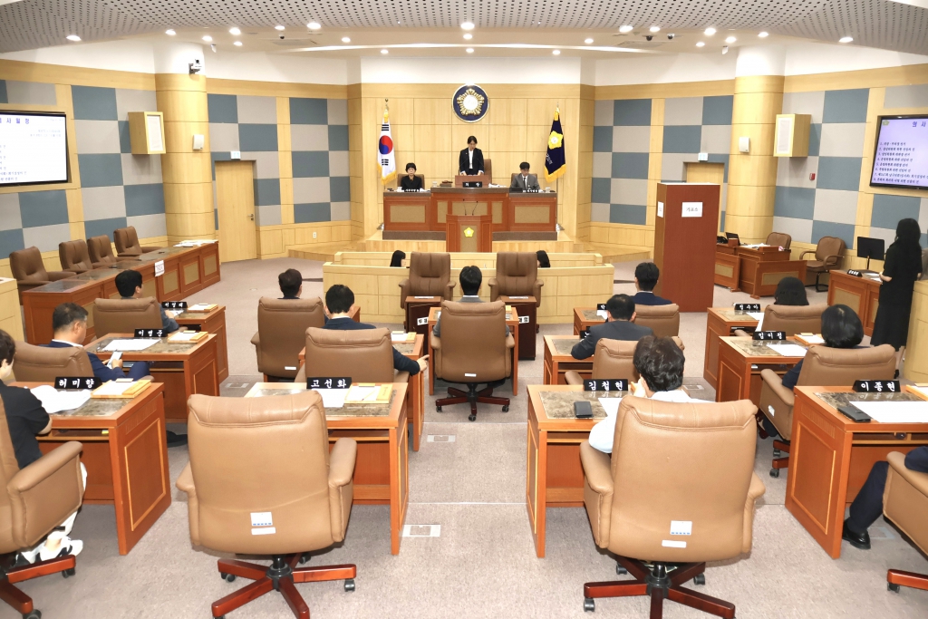제347회 남구의회(임시회) 의정활동사진