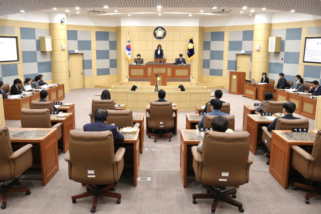 제345회 남구의회(임시회) 의정활동사진