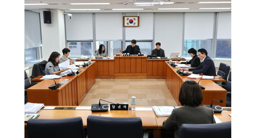 제340회 임시회 기획행정위원회 회의